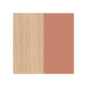 Décor Chêne Clair 2 2LAK/Peinture Quartz Rose 1ATG