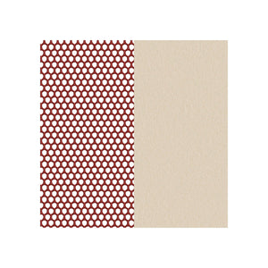 Sans têtière / 3D Knit Rouge Scarlet 14/Era Grège CSE01