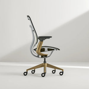 Sans têtière / Intermix Noir KR08+Matte Brass 4B22