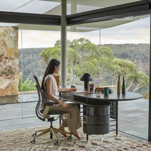 Sans têtière / Intermix Noir KR08+Matte Brass 4B22