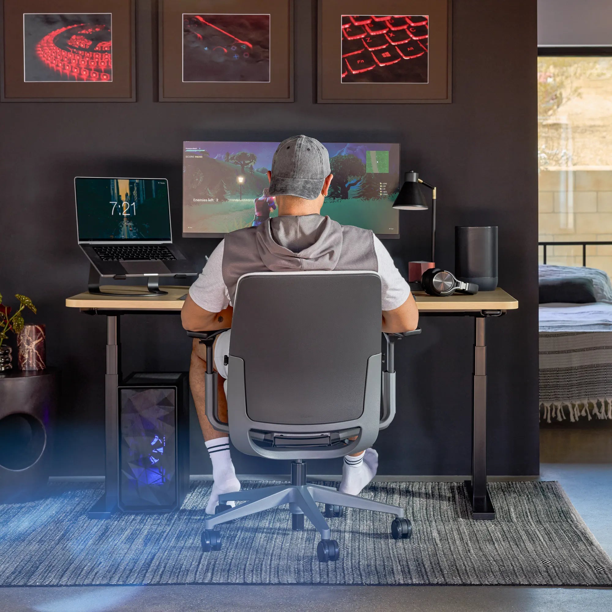 Sans têtière / Era Gris Ardoise CSE13