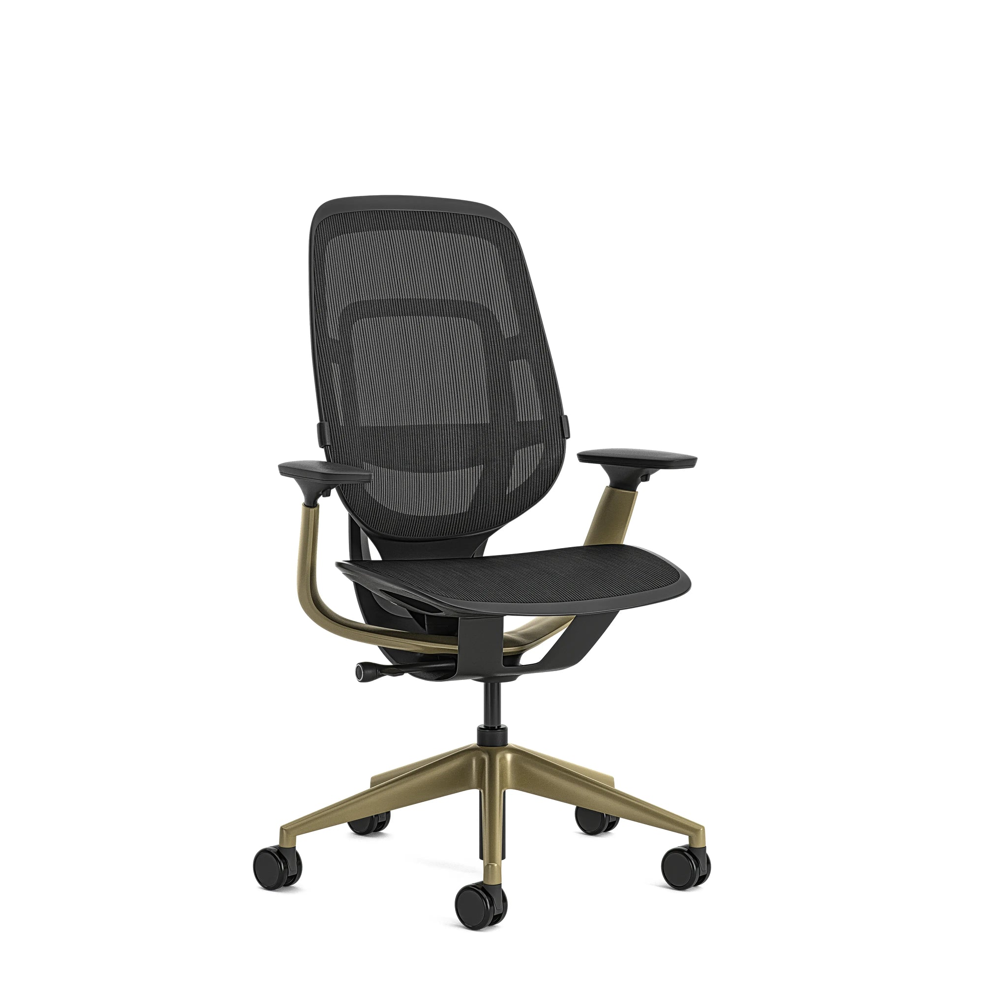 Sans têtière / Intermix Noir KR08+Matte Brass 4B22