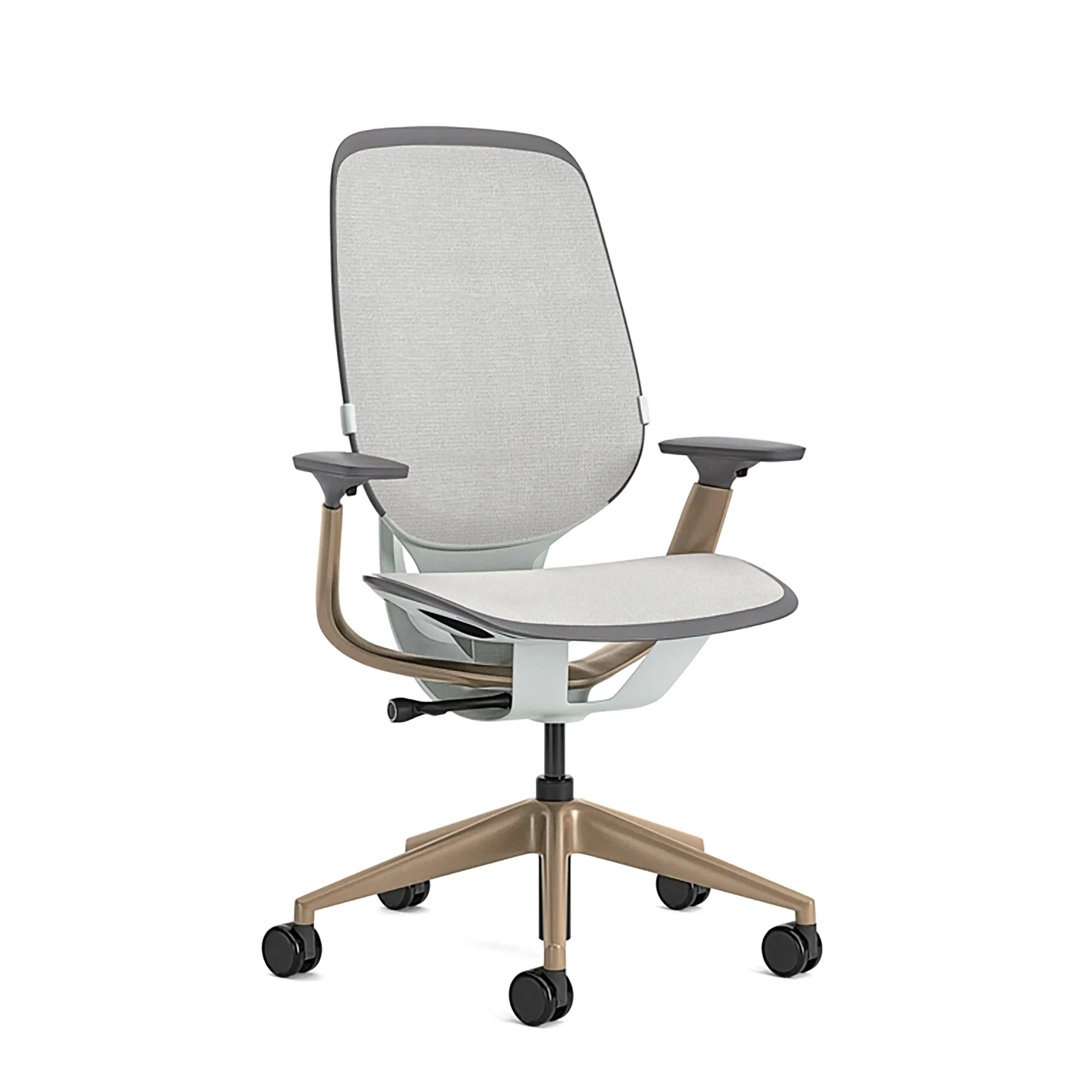 Sans têtière / Intermix Opaque Gris Clair KR14+Matte Brass 4B22