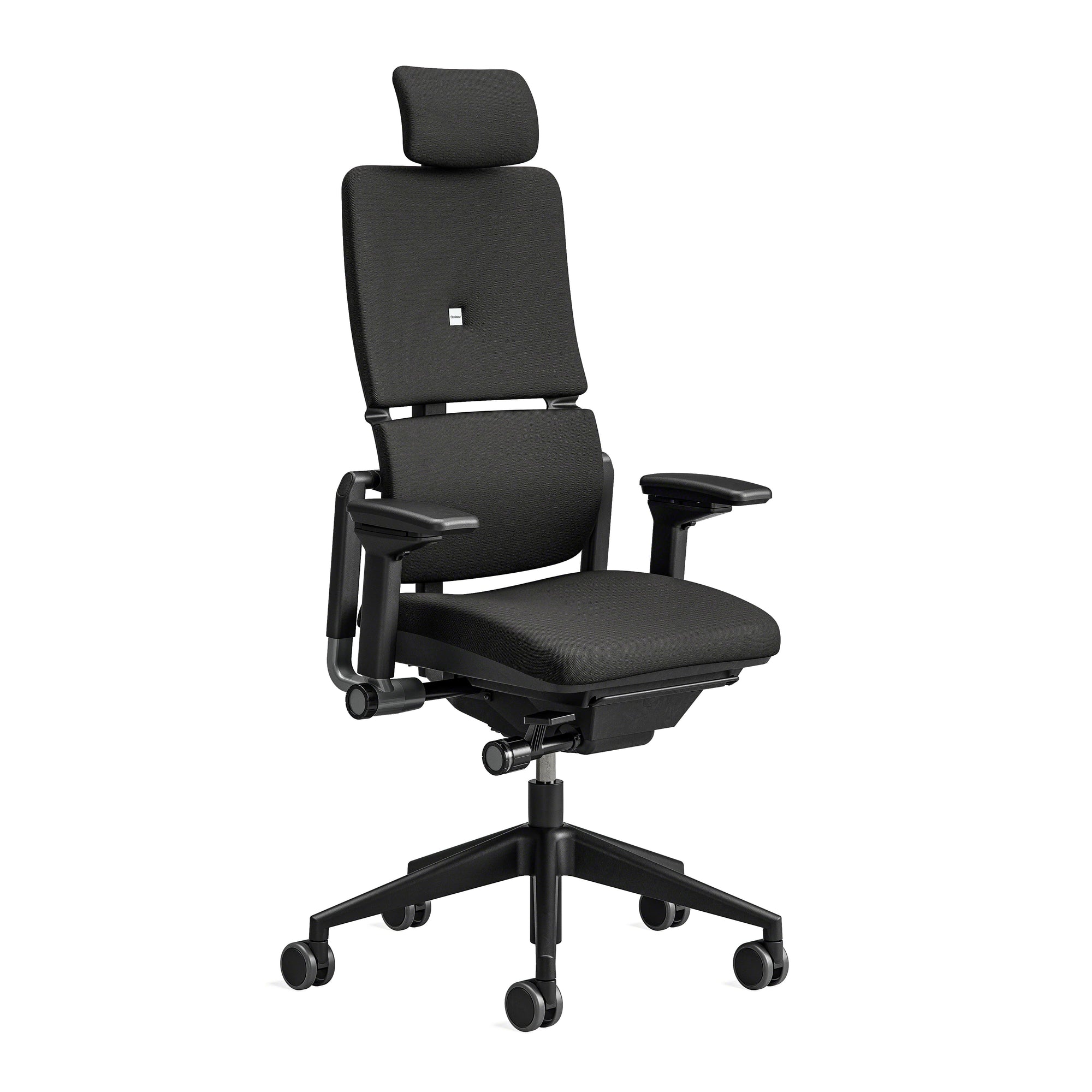 MY SIT Chaise de bureau Siège de bureau Fauteuil Design Noir